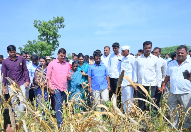 maharashtra drought relief dattatray bharane promises farmer support
