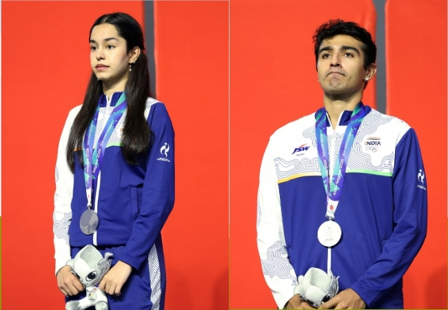 Anahat and Abhay Singh narrowly miss out on gold; India secures two historic silver medals in squash