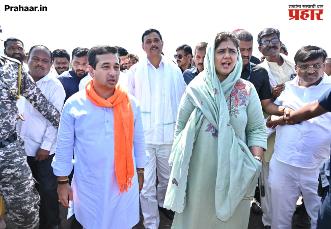 Nitesh Rane fishermen relief jalna
