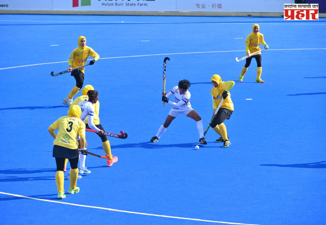 India's second consecutive victory in the Junior Women's Hockey Asia Cup.
