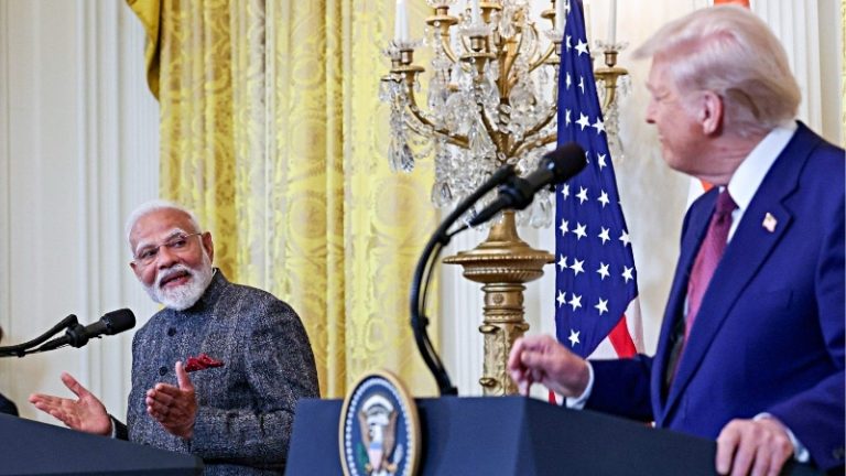 Modi Trump phone call