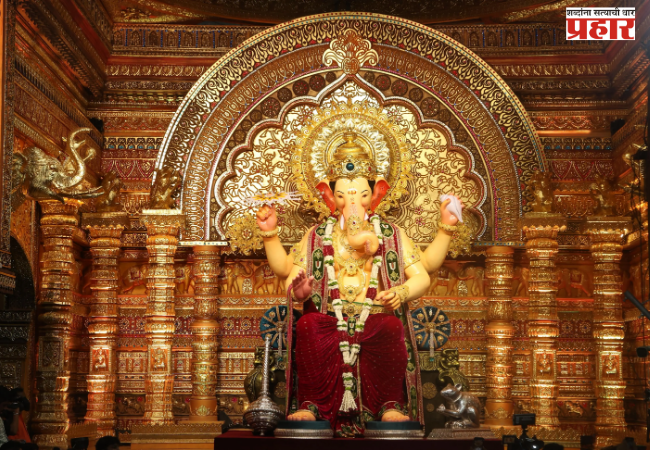 First glimpse of 'Lalbaugcha Raja' today