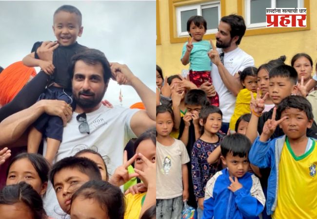 Sonu Sood : ‘संकटात नेहमी मदतीचा हात!’ अभिनेता सोनू सूद नेपाळमधील पूरग्रस्तांच्या मदतीला धावला!