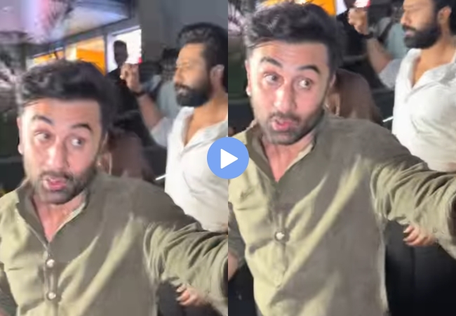 Ranbir Kapoor Angry: “खूपच बोलतोयस तू…” पापाराझीचं वागणं पाहून रणबीर कपूर भडकला; Video Viral