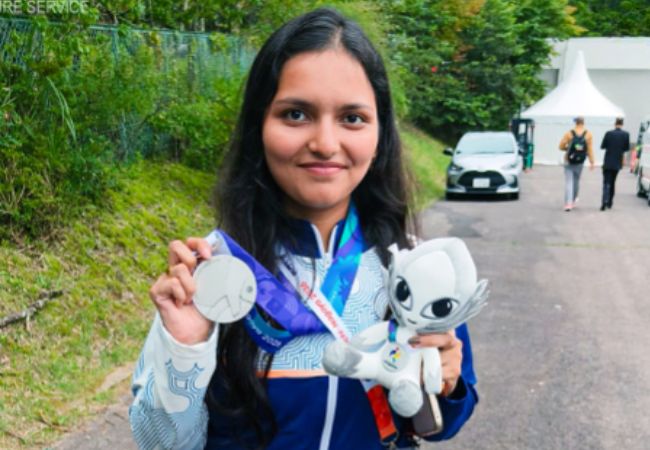Sonam Maskar : Asian Gamesमध्ये ‘सोनम मस्कर’ची दमदार कामगिरी; 10 मीटर एअर रायफलमध्ये भारताला रौप्यपदक
