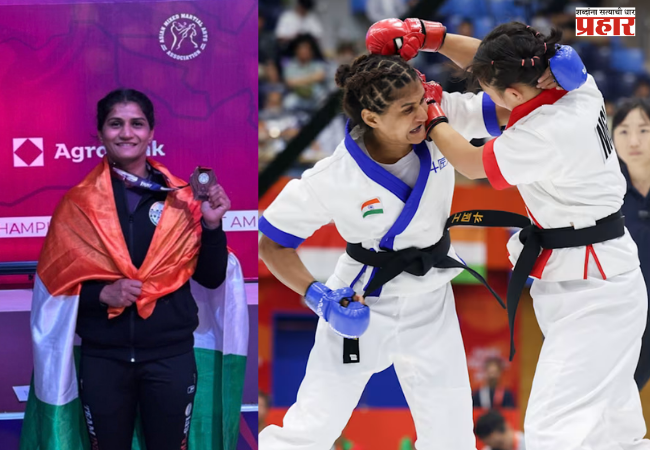 Asian Games 2026 : सुचिका तरियालने रचला इतिहास ! मिक्स्ड मार्शल आर्ट्समध्ये भारताला पहिलं कांस्यपदक