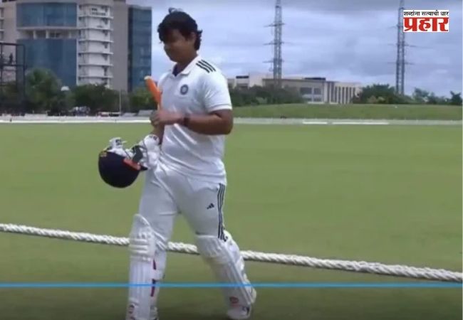 Duleep Trophy Vaibhav Sooryavanshi : वैभव सूर्यवंशीचं शतक अवघ्या ८ धावांनी हुकलं; सचिनचा ‘तो’ विक्रम मोडण्याची संधी गमावली