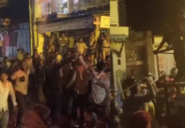 Bhingar Clashes : भिंगारमध्ये गणेश विसर्जन मिरवणुकीत तुफान राडा! पोलिसांच्या लाठीचार्ज प्रकरणात अधीक्षकाचे स्पष्टीकरण
