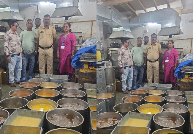 goods worth lakhs seized and licenses of five establishments suspended in FDA action in Maharashtra