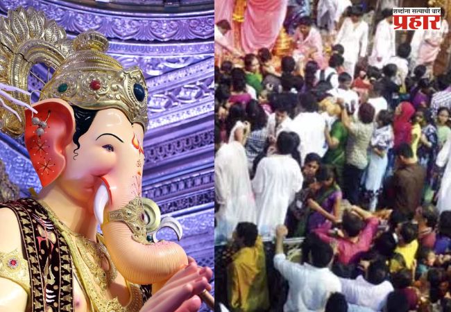 Lalbaugcha Raja : लालबागच्या राजाच्या VIP दर्शनाला डबेवाल्यांचा विरोध; जलद दर्शनाच्या नावाने भाविकांची फसवणूक