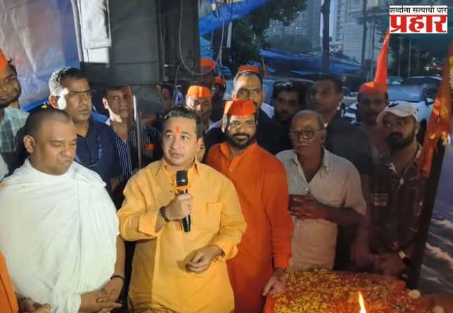 remembering lord varaha is essential for the protection of the hindu land asserts minister nitesh rane