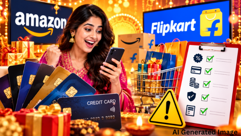 खुशखबर! Amazon आणि Flipkart वर फेस्टिव्ह सेल सुरू; कार्ड ऑफर्सचा वापर करताना ‘या’ गोष्टींची घ्या काळजी!