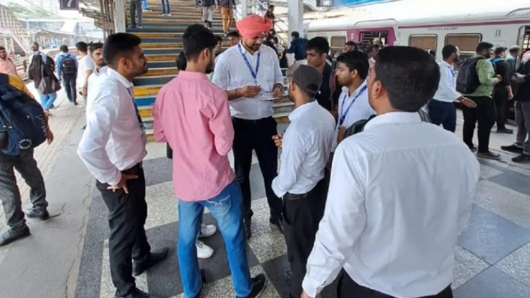 central railway collects record rs 159 crore from 20.5 lakh ticketless passengers in 6 months
