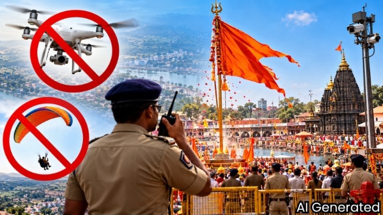 नाशिक ग्रामीण भागात 30 आणि 31 ऑक्टोबरला ‘नो ड्रोन’ अन् ‘पॅराग्लायडिंग झोन’; सुरक्षेच्या पार्श्वभूमीवर अपर जिल्हादंडाधिकाऱ्यांचे आदेश