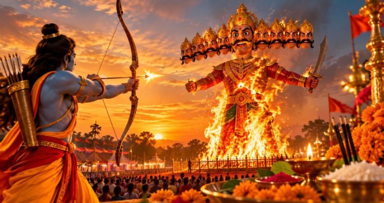 Dussehra 2026 : यंदा विजयादशमी २० की २१ ऑक्टोबरला ? जाणून घ्या रावण दहनाची योग्य वेळ आणि पूजेचे मुहूर्त!