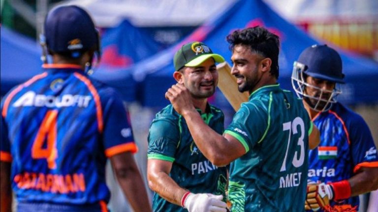Hong Kong Sixes: शशांक सिंगची फटकेबाजी; मात्र भारताला पाकिस्तानविरुद्ध विजयाने हुलकावणी