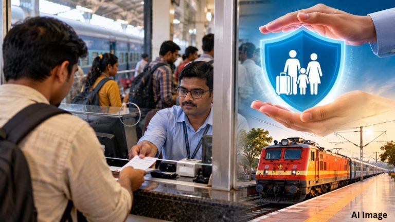 Railway Travel Insurance: ऑनलाईननंतर आता रेल्वे आरक्षण काउंटरवरही प्रवास विम्याची सुविधा, केव्हापासून प्रवाशांना मिळणार लाभ?