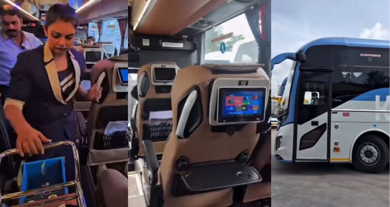 Kerala business class bus : विमानासारख्या लक्झरी सुविधा आता बसमध्ये! केरळ सरकारच्या ‘बिझनेस क्लास’ बस प्रवासाची सर्वत्र चर्चा