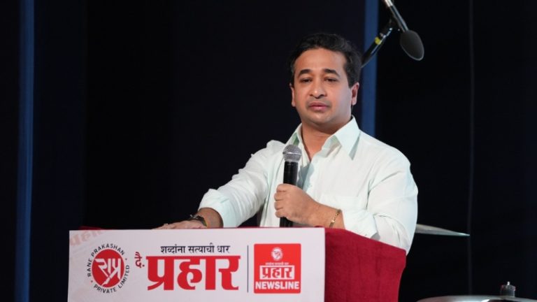 पुढील वर्षीपासून ‘प्रहार भूषण’ पुरस्कार पुन्हा सुरू करणार, मंत्री नितेश राणे यांची घोषणा