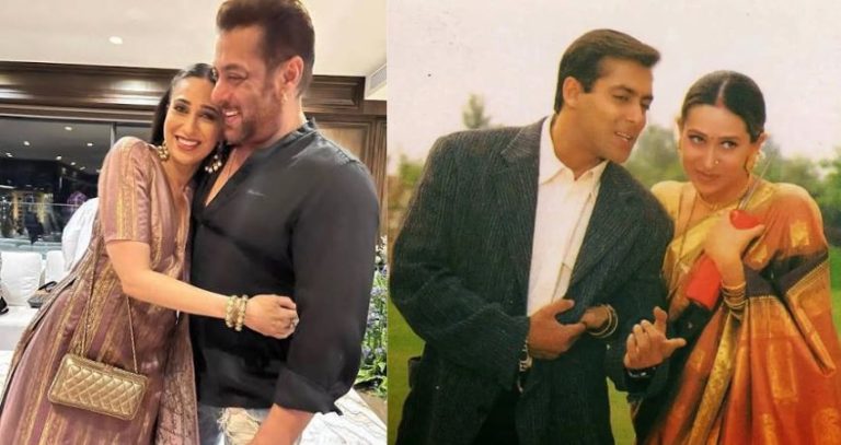 Salman Khan : ‘तू असा ड्रेस घालून…’; करिश्मा कपूरच्या ड्रेसवर सलमान खानने घेतला होता आक्षेप, Video Viral