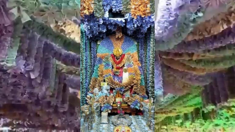Andhra Pradesh Temple : नवरात्रीत देवीची अनोखी सजावट! तब्बल 4.42 कोटींच्या नोटांनी मंदिर सजवलं; पाहून व्हाल थक्क!