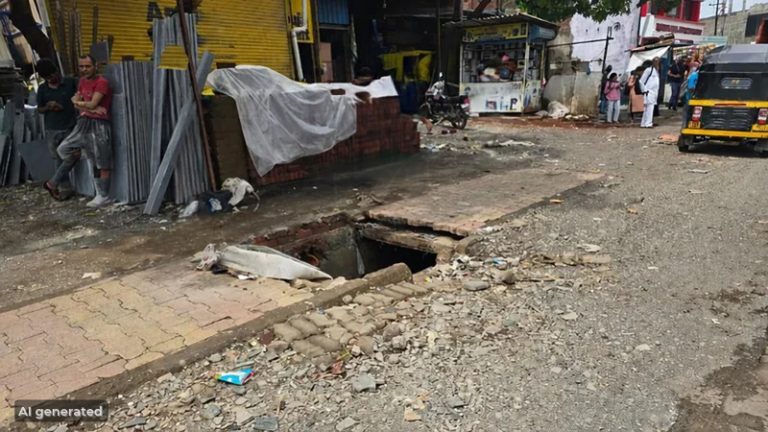 Vasai Open Drain Accident : वसईत उघड्या गटाराने घेतला चिमुरड्याचा बळी