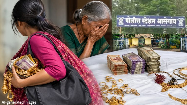 Washim Crime News : ऐकावं ते नवलंच ! लग्नासाठी नातीनेच मारला आजीच्या दागिन्यांवर डल्ला , प्रियकरासह…