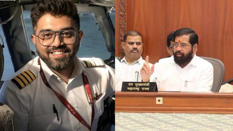 flydubai flight incident eknath shinde lauds indian pilot smit machchhar calls his bravery a rare feat in world