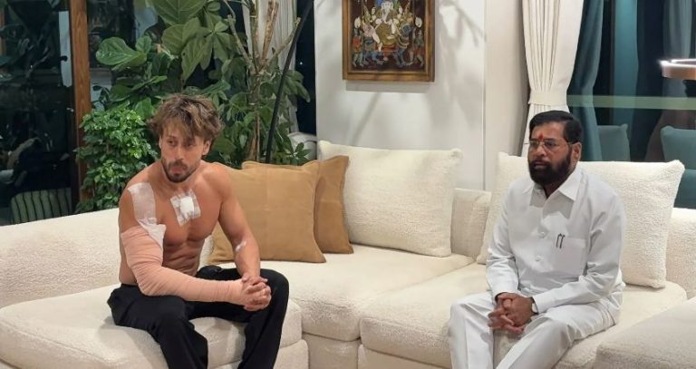 Tiger Shroff: जुहू गोळीबार प्रकरणानंतर टायगर श्रॉफचा फोटो व्हायरल; उपमुख्यमंत्री एकनाथ शिंदे यांनी घेतली भेट